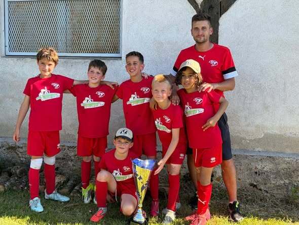 Sur le podium !