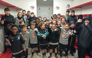 Résultat U12 / U13