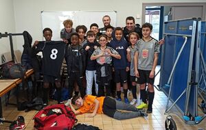 2/3 pour nos U12/U13 en Futsal