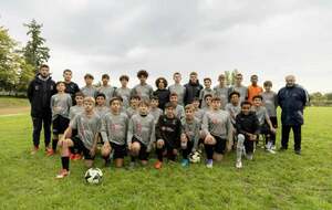 Nos U15 en finale futsal