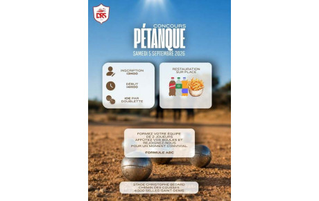 Tournoi pétanque