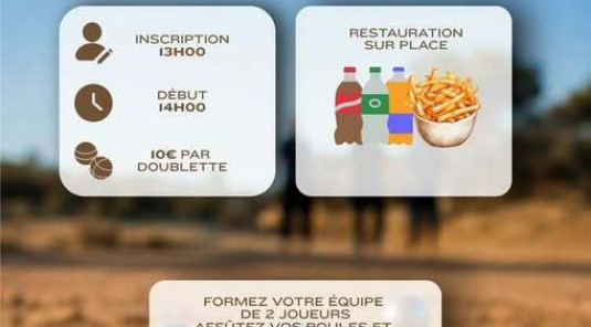 Tournoi pétanque